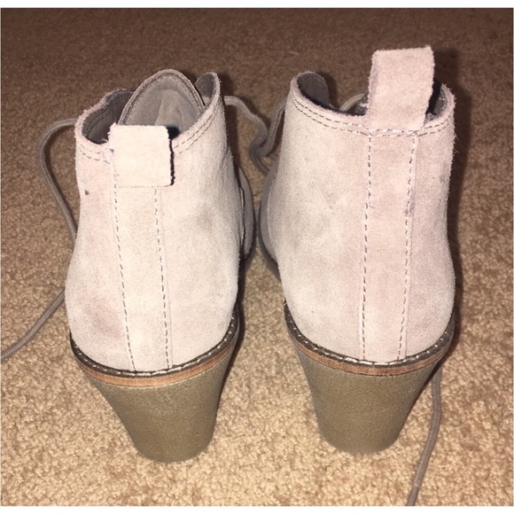 SONOMA Goods for Life Suede Ankle Boots Size 10 - Picture 3 of 6